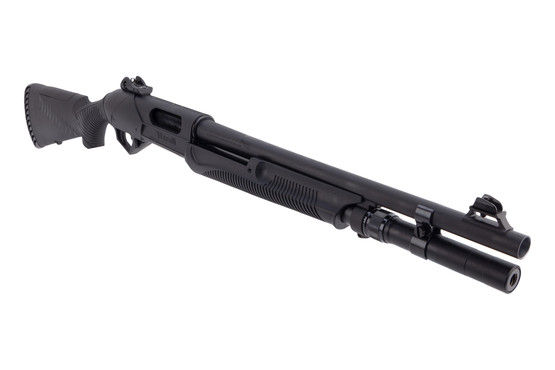 Benelli LE SuperNova 12GA Pump Action Shotgun has a drilled and tapped receiver